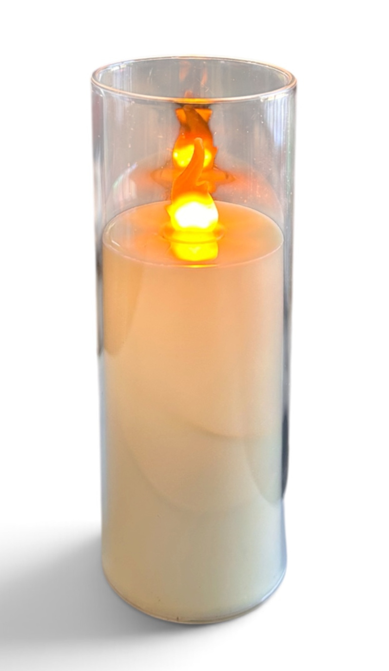 Świece akrylowe LED – dekoracja